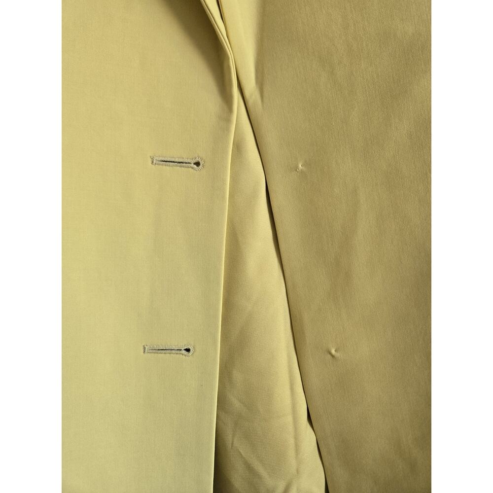 Monse Womens Oversized Wool Blazer Coat Jacket Lemon Yellow Sz 8 Business Event - Picture 11 of 13